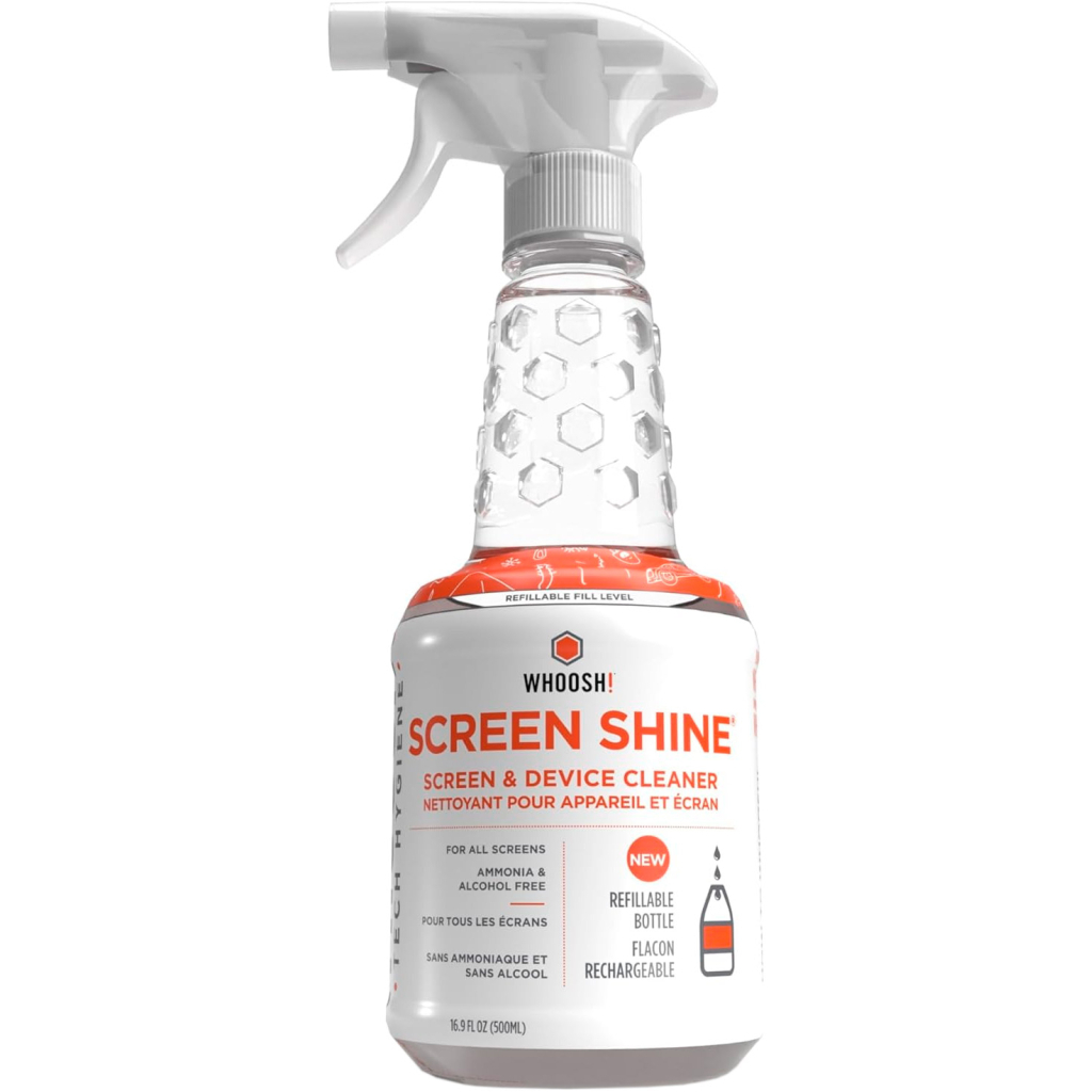 Спрей для очищення Whoosh! Screen Shine Pro 500ml Refillable Bottle V2 (1FG500ENFR/1FG500ENSP) Спрей для очищення Whoosh! Screen Shine Pro 500ml Refillable Bottle V2 (1FG500ENFR/1FG500ENSP)