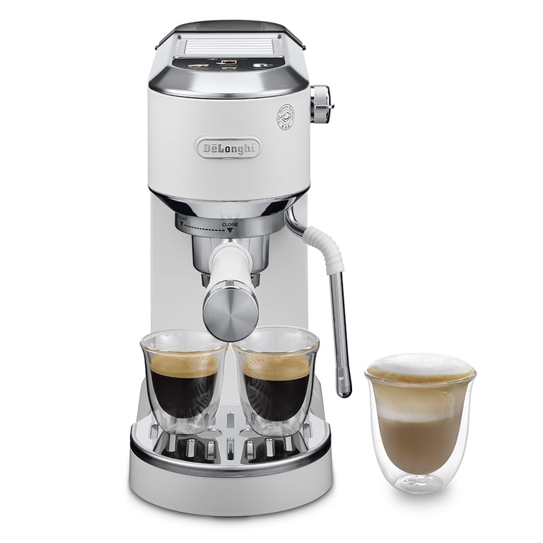 Ріжкова кавоварка еспресо DeLonghi EC 890.WI - фото 1
