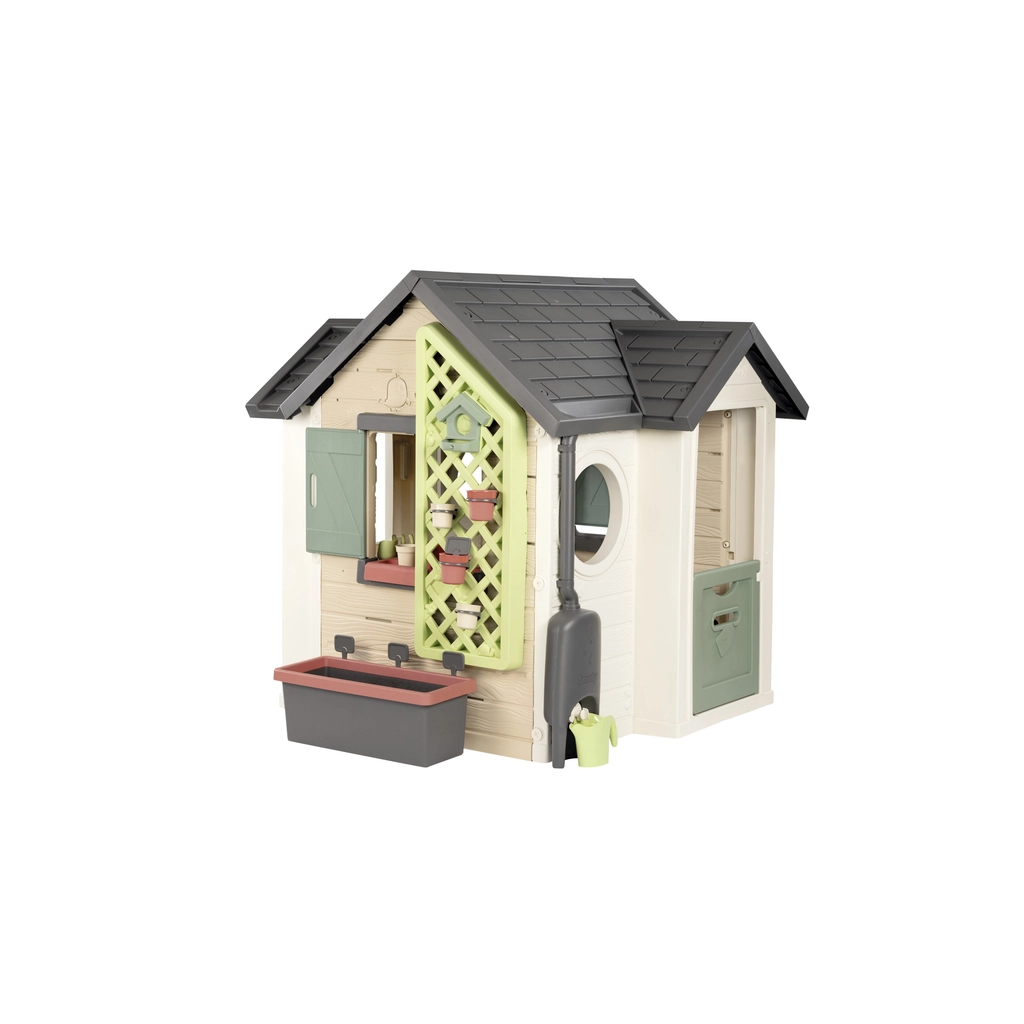 Ігровий будиночок Smoby Life Садовий з кашпо та годівничкою (7600810408) - фото 1
