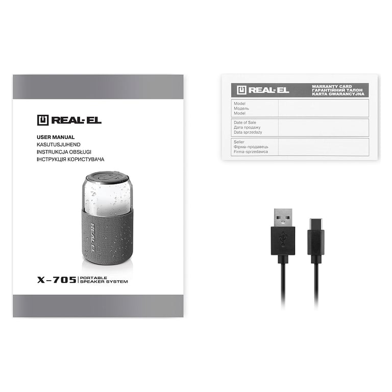 Акустична система REAL-EL X-705 Red (EL121600025) - фото 12