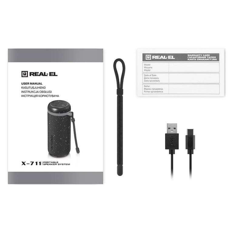 Акустична система REAL-EL X-711 Black (EL121600026) - фото 11