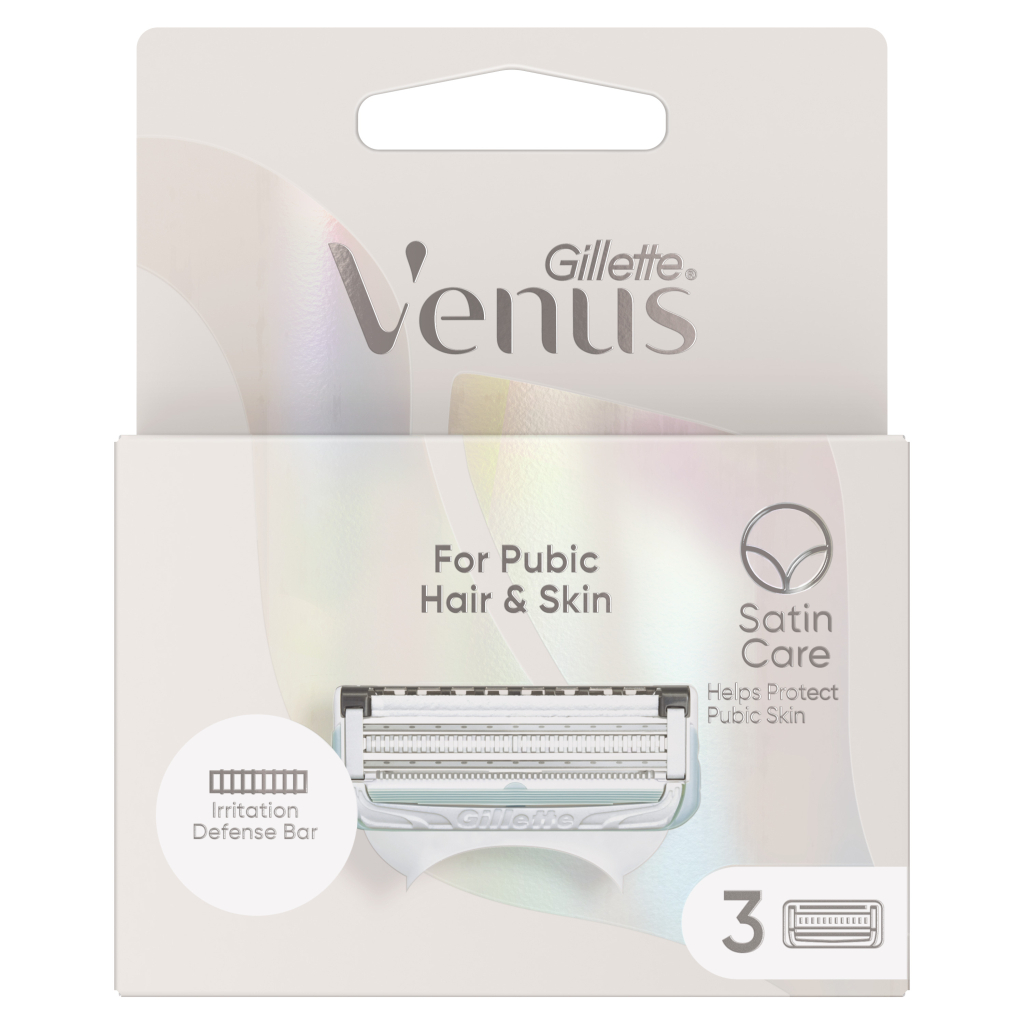 Змінні касети Gillette Venus Satin Care 3 шт. (8006540816837) - фото 2 Змінні касети Gillette Venus Satin Care 3 шт. (8006540816837) - фото 2