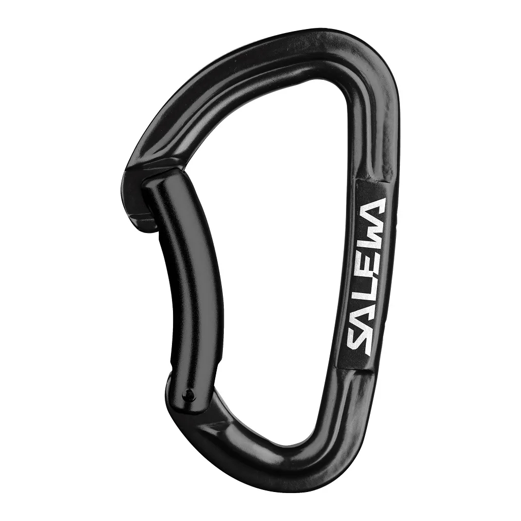 Карабін туристичний Salewa Hot G3 Bent 1722 0900 - UNI - чорний (013.003.1320) - фото 1
