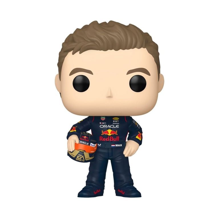 Фігурка Funko Pop серії Формула-1 - Макс Ферстаппен з шоломом (80580) - фото 1