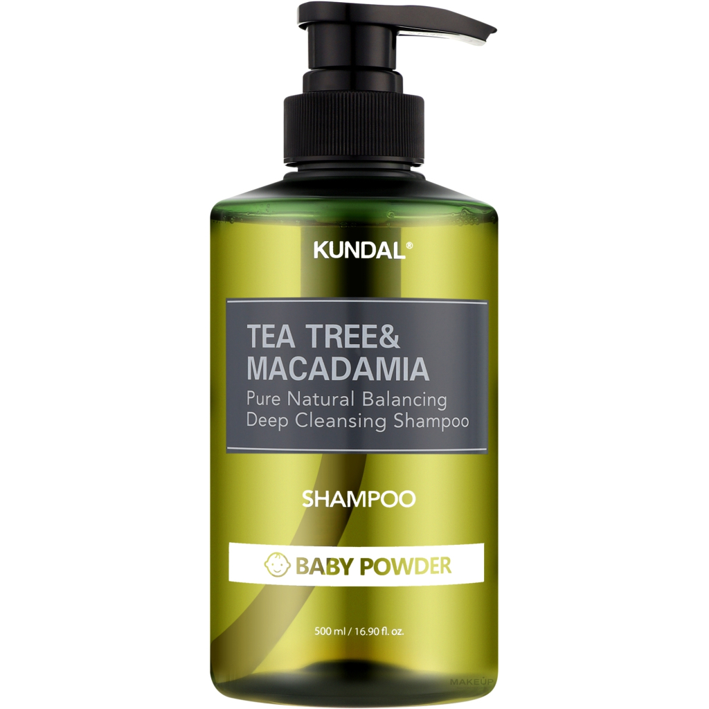 Шампунь Kundal Tea Tree & Macadamia Deep Cleansing Shampoo Baby Powder 500 мл (8809693252787) Шампунь Kundal Tea Tree & Macadamia Deep Cleansing Shampoo Baby Powder 500 мл (8809693252787)