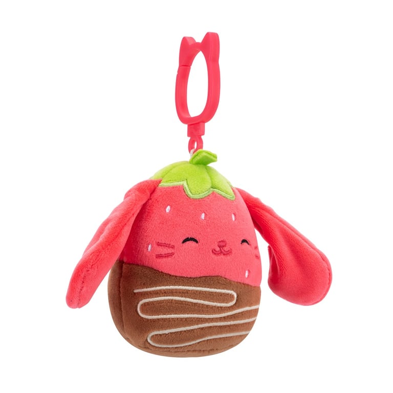 Брелок Squishmallows на кліпсі – Кролик Гунда 9 см (SQCP00464) - фото 6