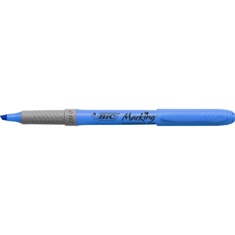 Маркер Bic текстовиділювач Grip, блакитний (bc811931) - фото 2