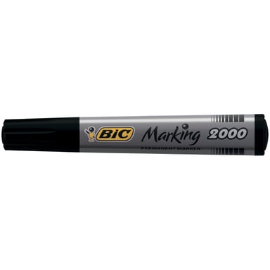Маркер Bic перманентний, чорний (bc8209153) - фото 1