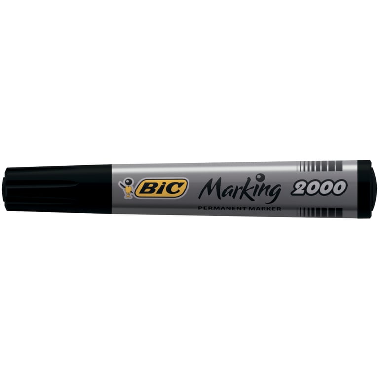 Маркер Bic перманентний, чорний (bc8209153) - фото 1