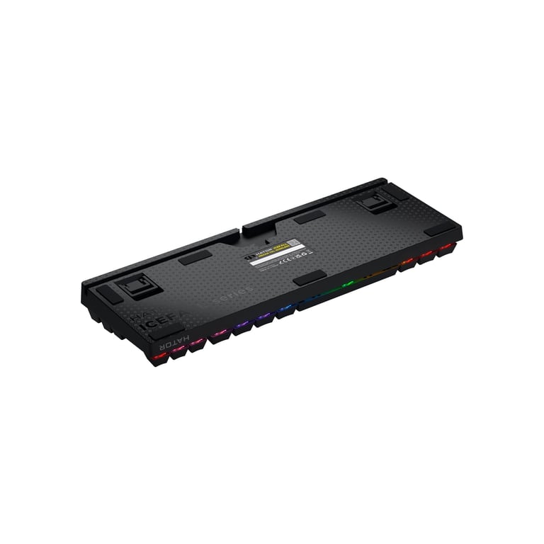Клавіатура Hator Icefall Mecha TKL Rainbow Wireless/USB Black (HTK287UA) - фото 6