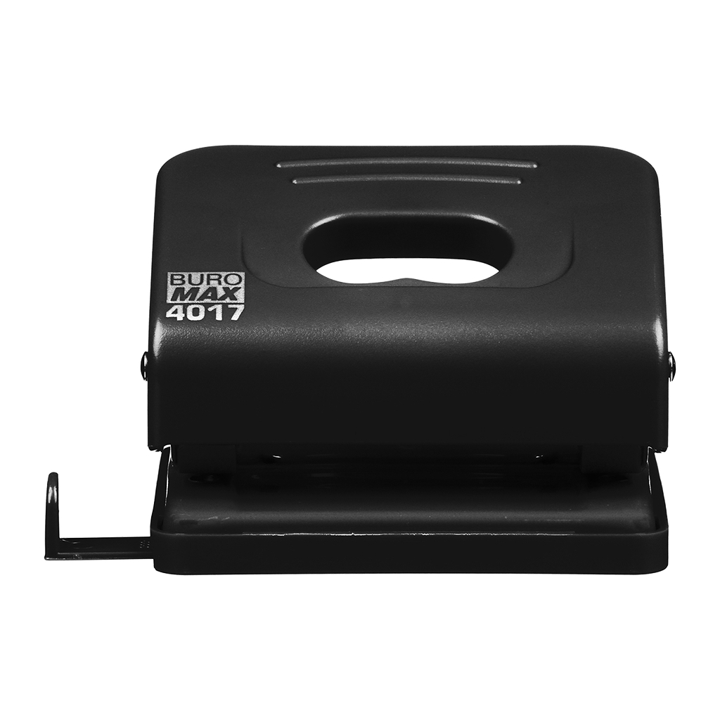 Діркопробивач Buromax пластиковий, до 20 аркушів, 120 х 82 х 53 мм, чорний (BM.4017-01) - фото 4 Діркопробивач Buromax пластиковий, до 20 аркушів, 120 х 82 х 53 мм, чорний (BM.4017-01) - фото 4