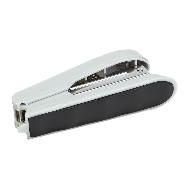 Степлер Buromax пластиковий, 15 аркушів, (скоби №10), 111 х 28 х 43 мм, сірий (BM.4100-09) - фото 5