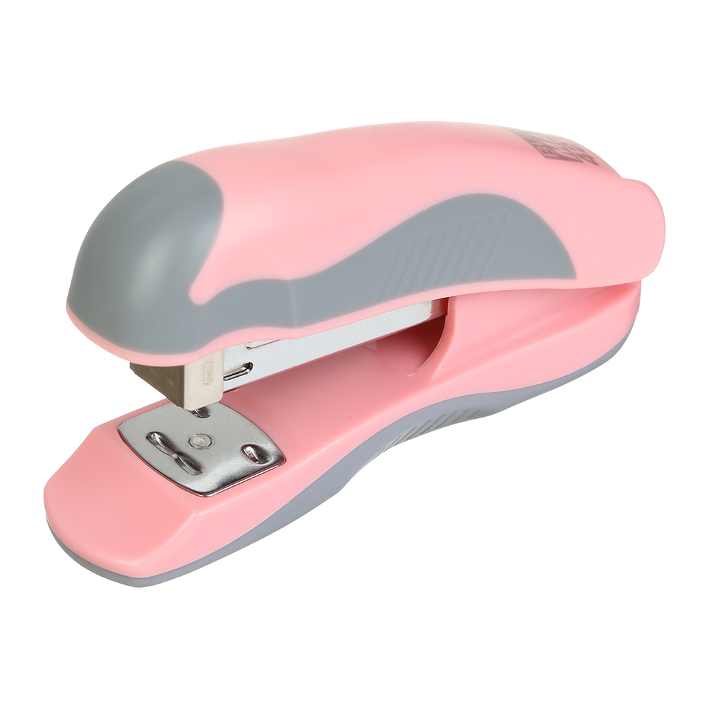 Степлер Buromax пластиковий PASTEL, 20 аркушів, (скоби №24, 26), 111 х 62 х 32 мм, рожевий (BM.4215-10) Степлер Buromax пластиковий PASTEL, 20 аркушів, (скоби №24, 26), 111 х 62 х 32 мм, рожевий (BM.4215-10)