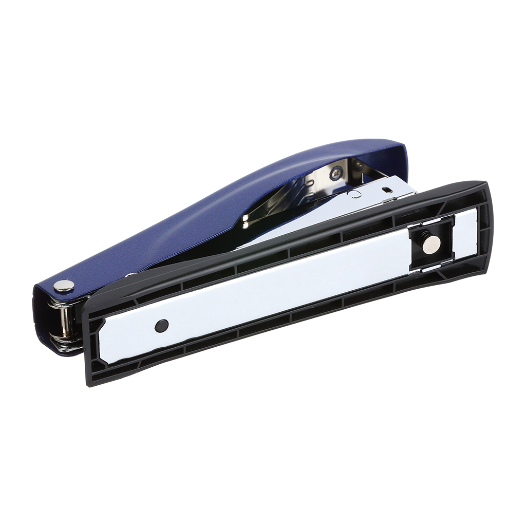 Степлер Buromax металевий, до 50 аркушів, (скоби №23, 24, 26), 167 х 36 х 57 мм, синій (BM.4251-02) - фото 4 Степлер Buromax металевий, до 50 аркушів, (скоби №23, 24, 26), 167 х 36 х 57 мм, синій (BM.4251-02) - фото 4