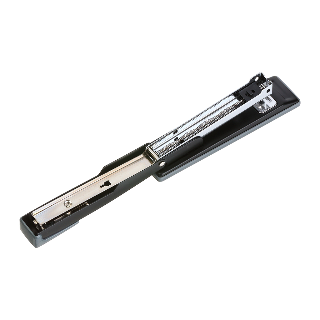 Степлер Buromax металевий, JOBMAX, 20 аркушів, (скоби №24; 26), 112 х 44 х 34 мм, чорний (BM.4259-01) - фото 3 Степлер Buromax металевий, JOBMAX, 20 аркушів, (скоби №24; 26), 112 х 44 х 34 мм, чорний (BM.4259-01) - фото 3