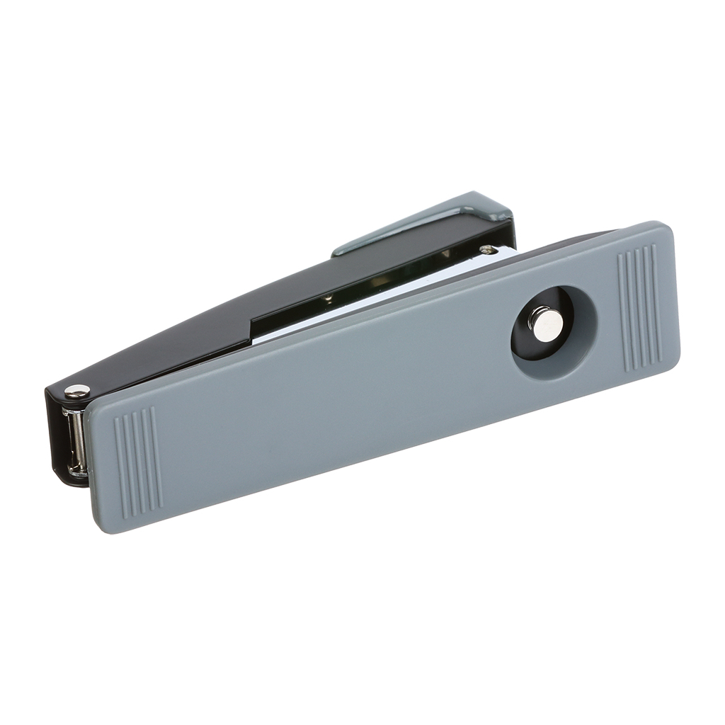 Степлер Buromax металевий, JOBMAX, 20 аркушів, (скоби №24; 26), 112 х 44 х 34 мм, чорний (BM.4259-01) - фото 4 Степлер Buromax металевий, JOBMAX, 20 аркушів, (скоби №24; 26), 112 х 44 х 34 мм, чорний (BM.4259-01) - фото 4