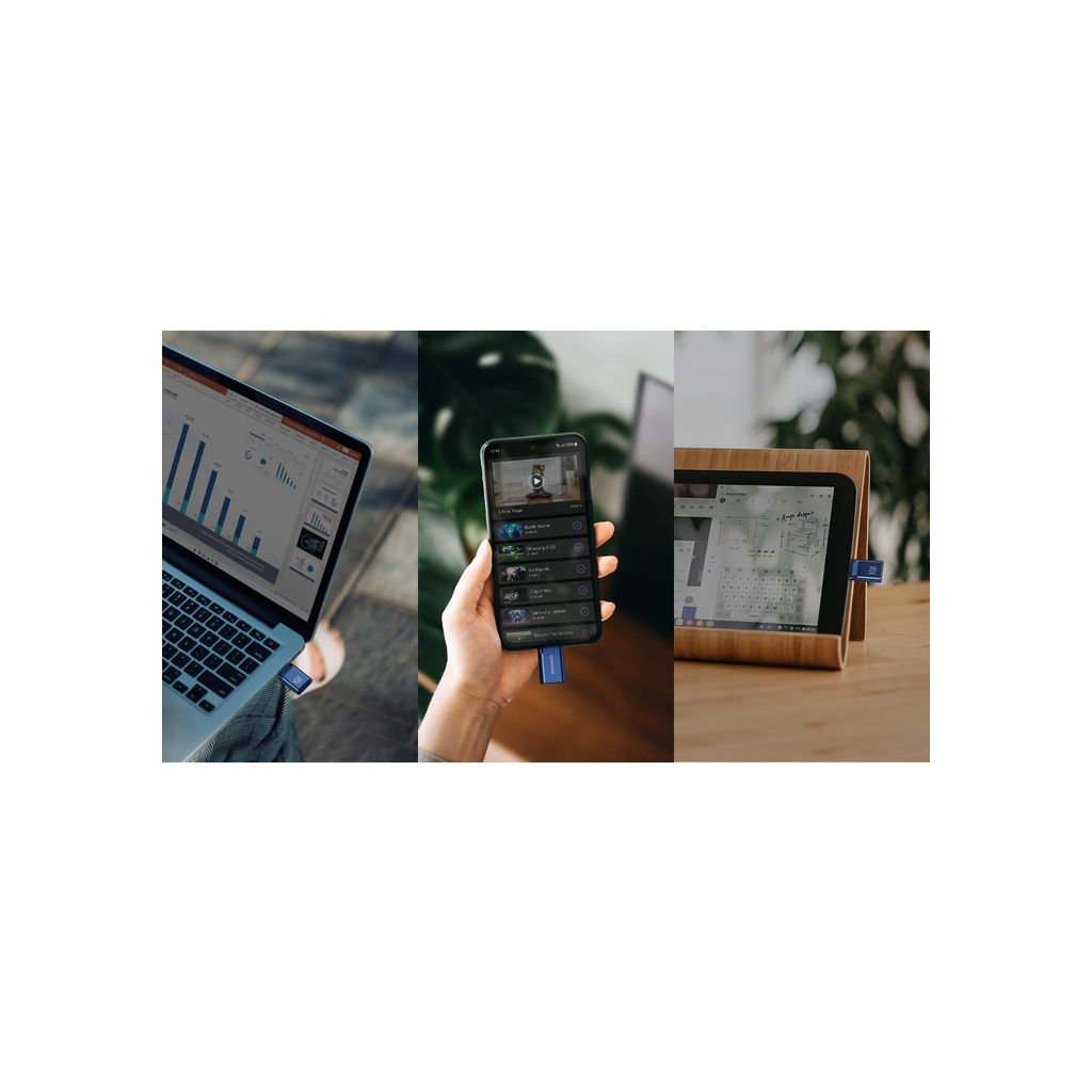 USB флеш накопичувач Samsung 128GB USB Type-C Blue USB 3.1 (MUF-128DA/APC) - фото 8 USB флеш накопичувач Samsung 128GB USB Type-C Blue USB 3.1 (MUF-128DA/APC) - фото 8