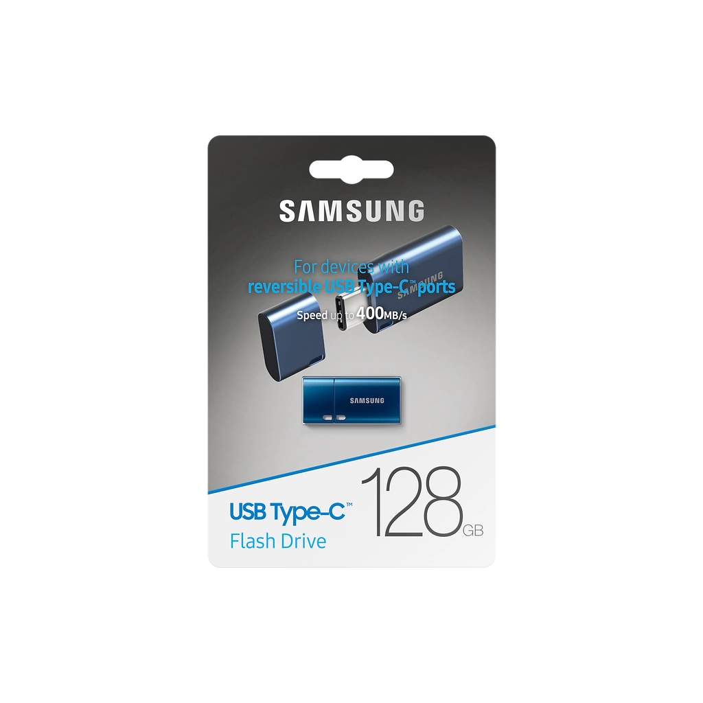 USB флеш накопичувач Samsung 128GB USB Type-C Blue USB 3.1 (MUF-128DA/APC) - фото 9 USB флеш накопичувач Samsung 128GB USB Type-C Blue USB 3.1 (MUF-128DA/APC) - фото 9