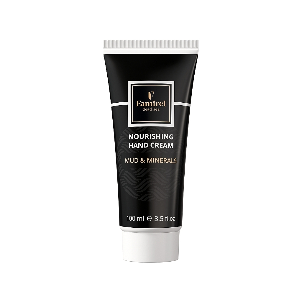 Крем для рук Famirel Nourishing Hand Cream Mud & Minerals 100 мл (7290114085069) - фото 2 Крем для рук Famirel Nourishing Hand Cream Mud & Minerals 100 мл (7290114085069) - фото 2