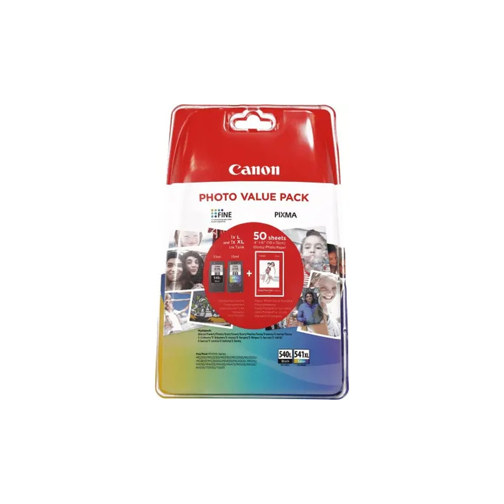 Картридж Canon PG-540 Multipack PG-540L/CL541XL BK, Color, Blister (5224B013) Картридж Canon PG-540 Multipack PG-540L/CL541XL BK, Color, Blister (5224B013)