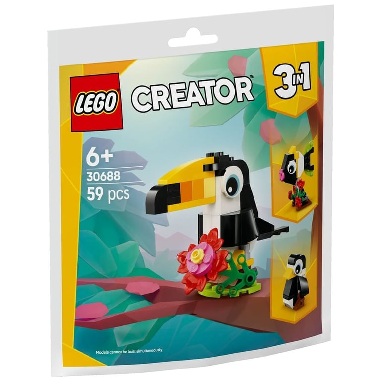 Конструктор LEGO Creator Тропічний тукан (30688) - фото 1