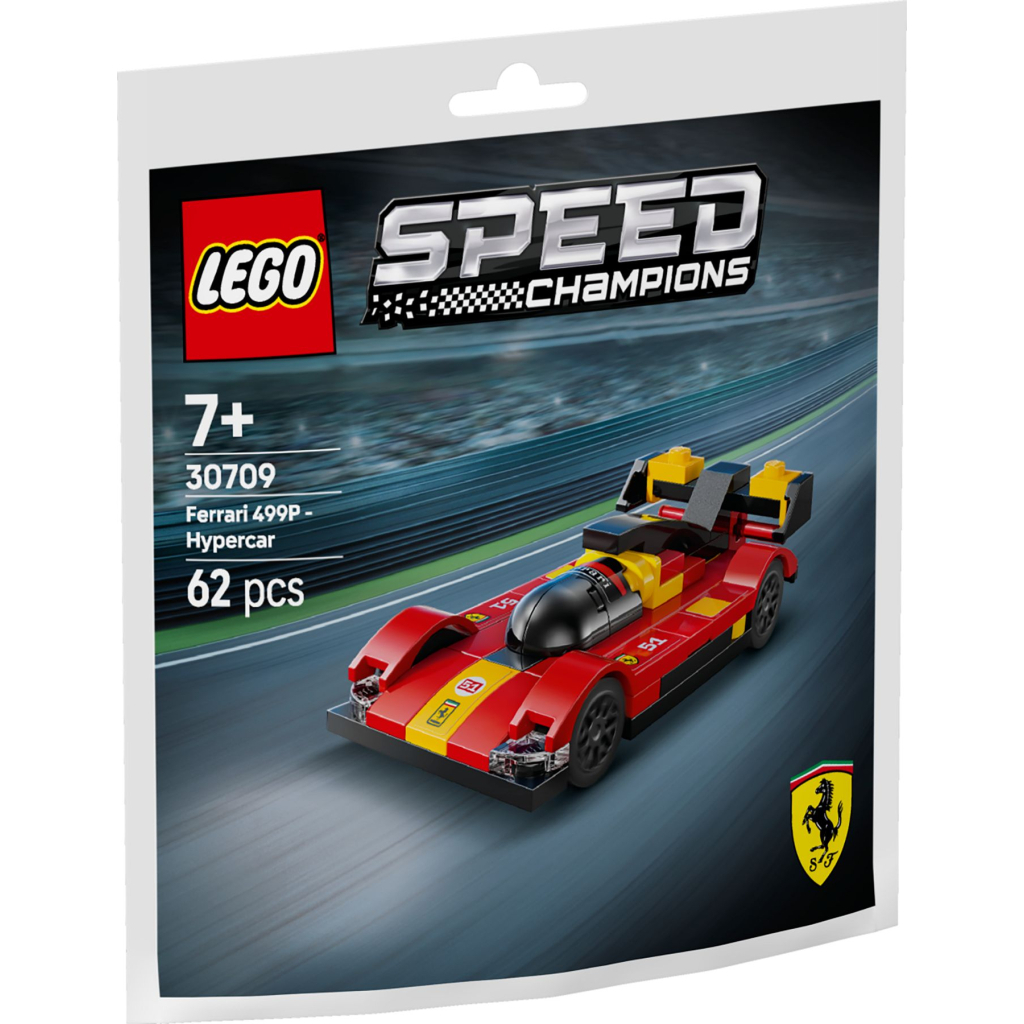 Конструктор LEGO Speed Champions Ferrari 499P — гіперкар (30709) - фото 1 Конструктор LEGO Speed Champions Ferrari 499P — гіперкар (30709) - фото 1