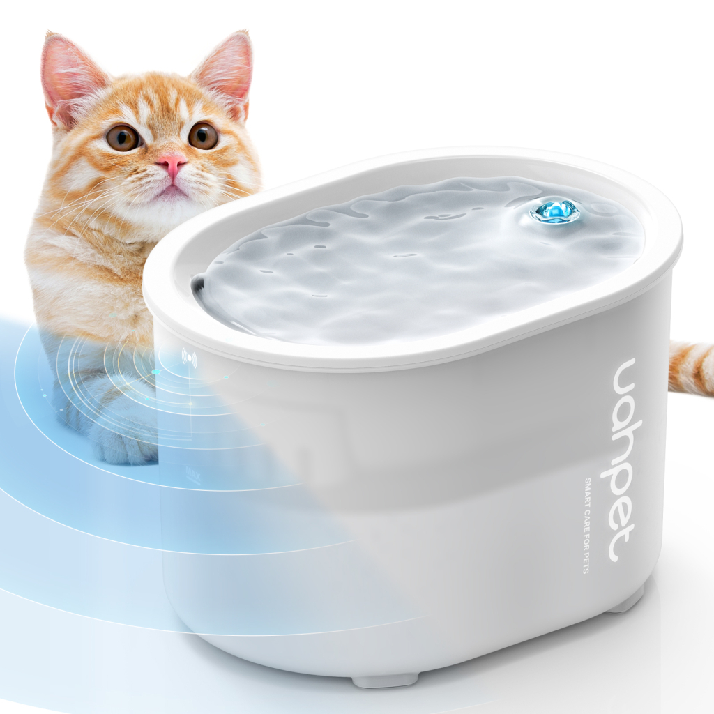 Універсальний посуд для тварин Uahpet Поїлка Glow Wireless Pet Fountain (UYSJ05QD) - фото 3 Універсальний посуд для тварин Uahpet Поїлка Glow Wireless Pet Fountain (UYSJ05QD) - фото 3