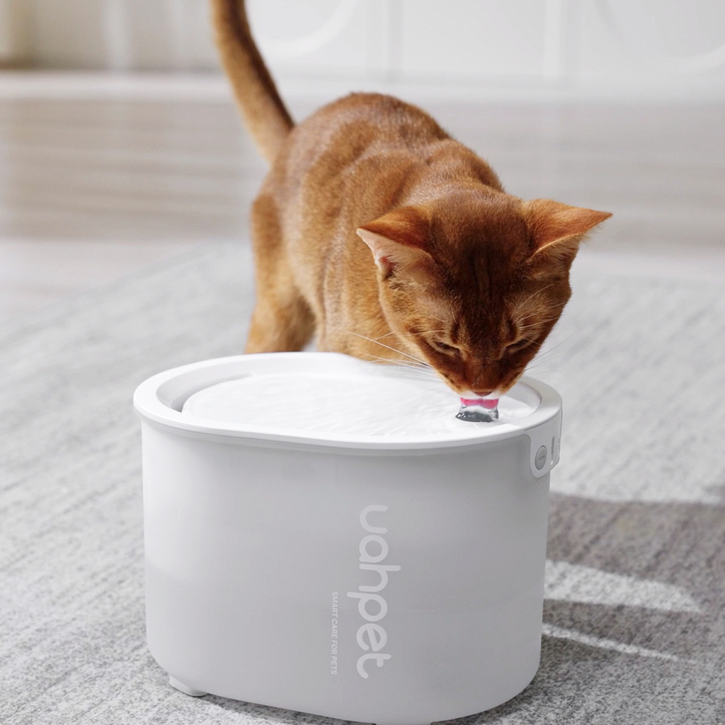 Універсальний посуд для тварин Uahpet Поїлка Glow Wireless Pet Fountain (UYSJ05QD) - фото 5 Універсальний посуд для тварин Uahpet Поїлка Glow Wireless Pet Fountain (UYSJ05QD) - фото 5