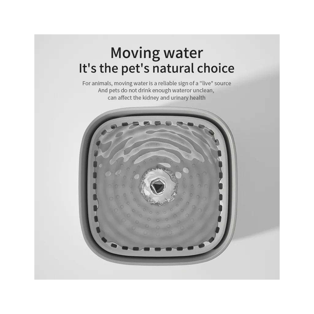 Універсальний посуд для тварин Lapka Поїлка water fountain (WF070) - фото 6 Універсальний посуд для тварин Lapka Поїлка water fountain (WF070) - фото 6
