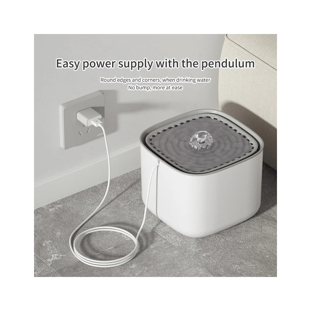 Універсальний посуд для тварин Lapka Поїлка water fountain (WF070) - фото 7 Універсальний посуд для тварин Lapka Поїлка water fountain (WF070) - фото 7