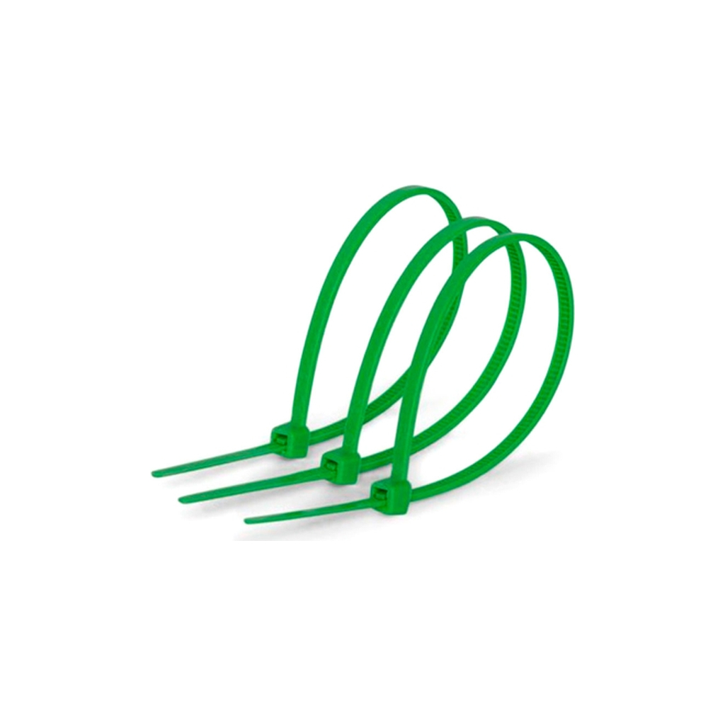 Стяжка 150мм/2.5мм, зелена, 1000шт=уп. Voltronic (21149) Стяжка 150мм/2.5мм, зелена, 1000шт=уп. Voltronic (21149)