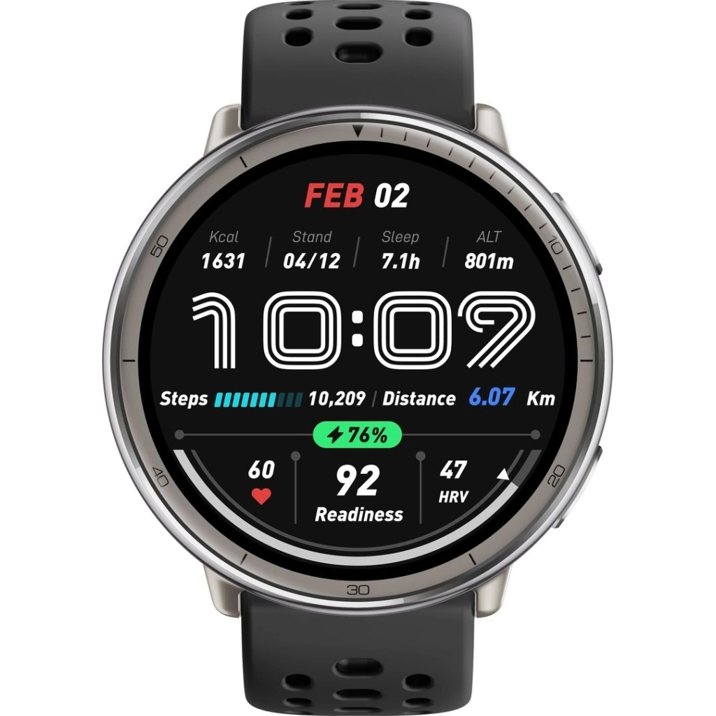 Смарт-годинник Amazfit Active 2R Sport W2437GL7N Black (1135484) - фото 1