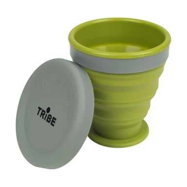 Стакан туристичний Tribe 200 мл T-FF-0001 olive (T-FF-0001-olive) - фото 1