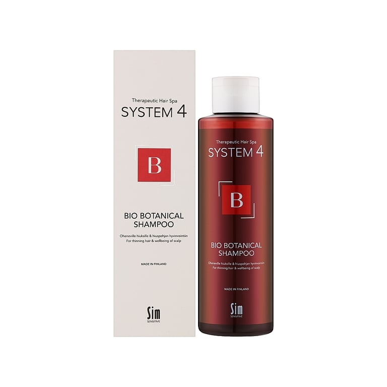 Шампунь Sim Sensitive System 4 BB Shampoo Від випадіння волосся 250 мл (6417150024437) - фото 1