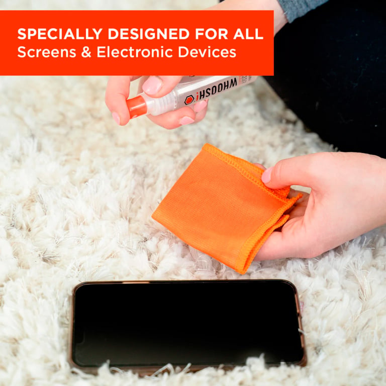 Спрей для очищення Whoosh! Screen Shine GO 30ml, microfiber 14x14cm (1FG30ENFR) - фото 3