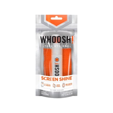 Спрей для очищення Whoosh! Screen Shine GO XL 100ml, microfiber 14x14cm (1FG100ENFR/1FG100XLENFR) - фото 1