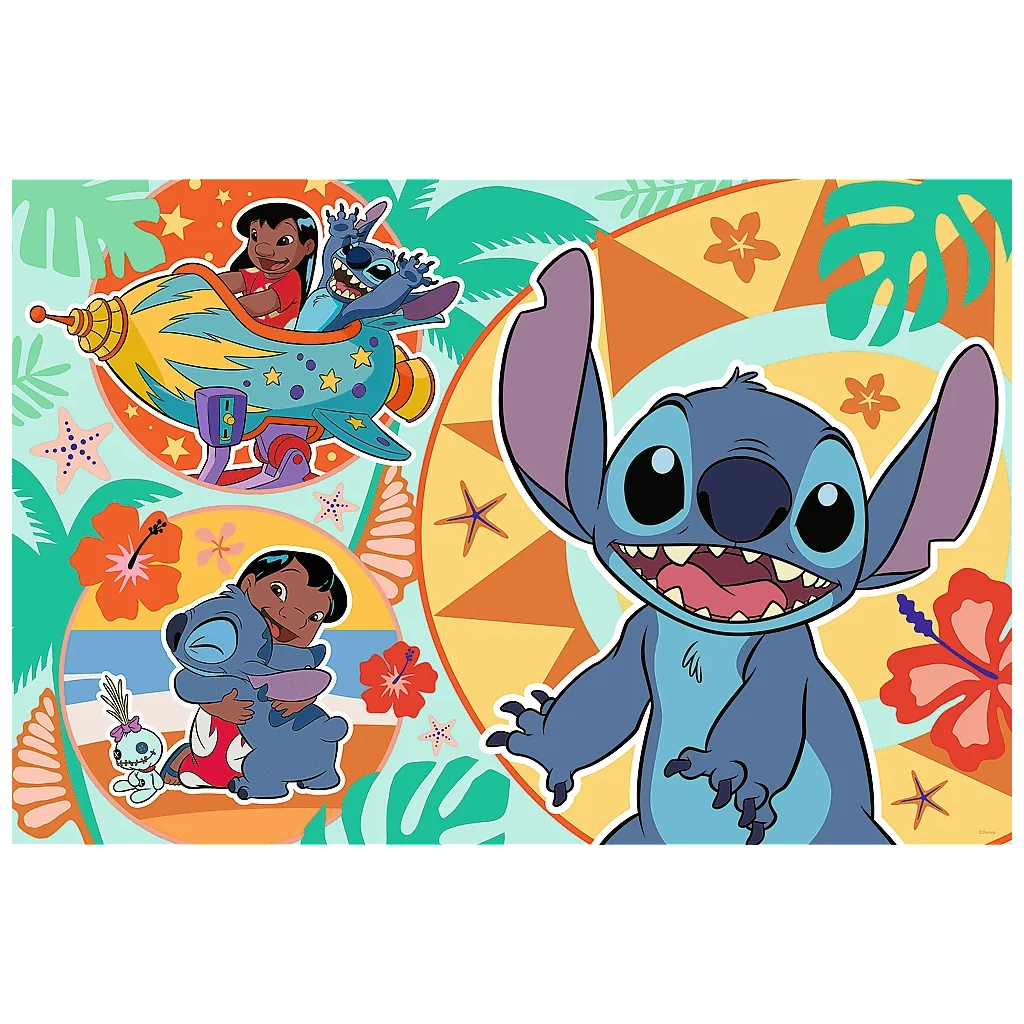 Пазл Trefl Maxi Lilo&Stitch Щасливий день 24 елемента (5900511143652) - фото 2 Пазл Trefl Maxi Lilo&Stitch Щасливий день 24 елемента (5900511143652) - фото 2