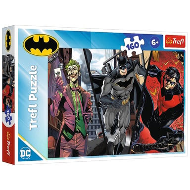 Пазл Trefl Batman Готовий до дії 160 елементів (5900511154252) - фото 1