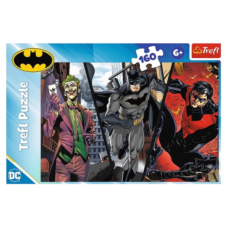 Пазл Trefl Batman Готовий до дії 160 елементів (5900511154252) - фото 3