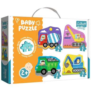 Пазл Trefl Baby Classic Транспортні засоби на будівельному майданчику (5900511360721) - фото 1