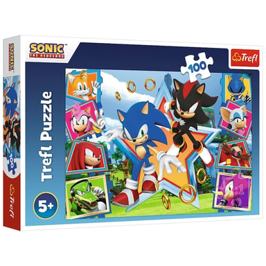 Пазл Trefl Sonic Зустрічайте Соніка 100 елементів (5900511164657) - фото 1