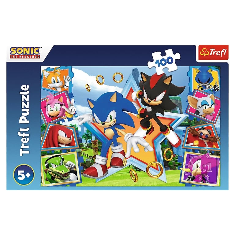 Пазл Trefl Sonic Зустрічайте Соніка 100 елементів (5900511164657) - фото 3