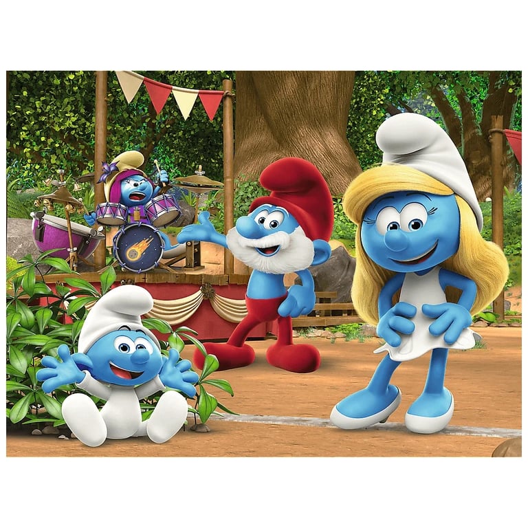Пазл Trefl The Smurfs Смурфет і Смурфики 30 елементів (5900511183122) - фото 2