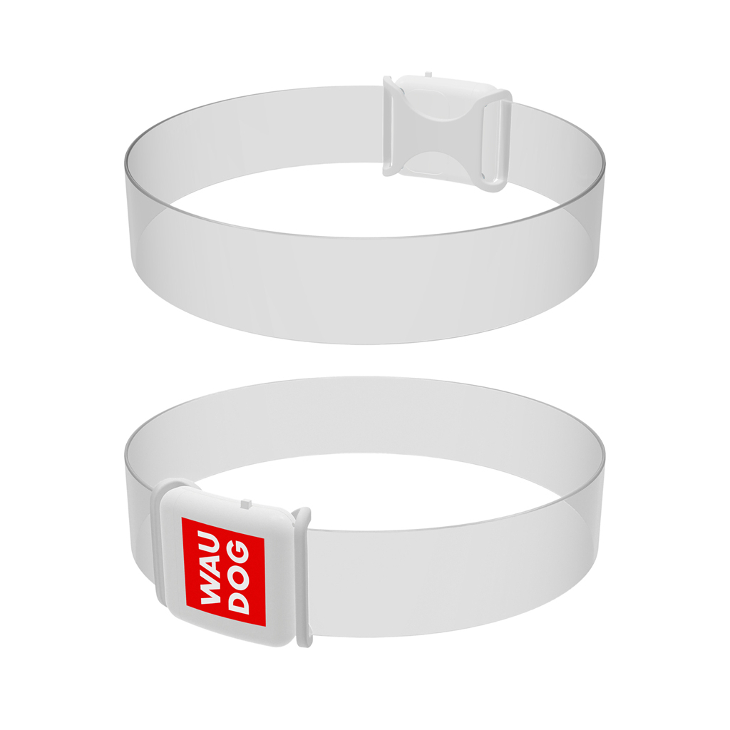 Нашийник для тварин WAUDOG LED з підсвічуванням, магнітна застібка, Д 35 см (5276) - фото 1