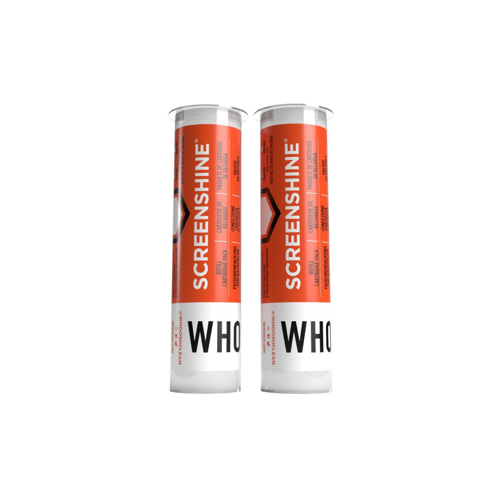 Спрей для очищення Whoosh! Screen Shine Pro REFILL CARTRIDGES 2*500ml (CTG2PK473) - фото 1