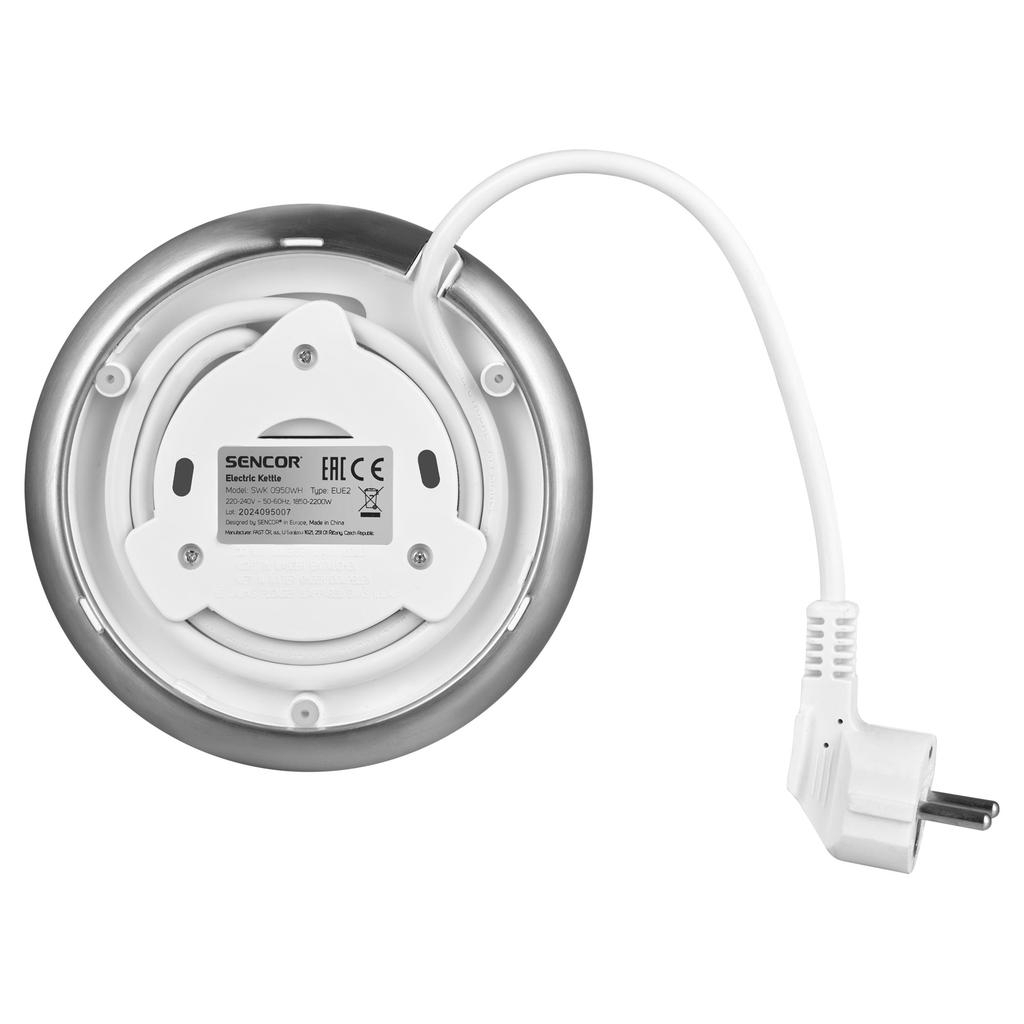 Електрочайник Sencor SWK0950WH - фото 10 Електрочайник Sencor SWK0950WH - фото 10