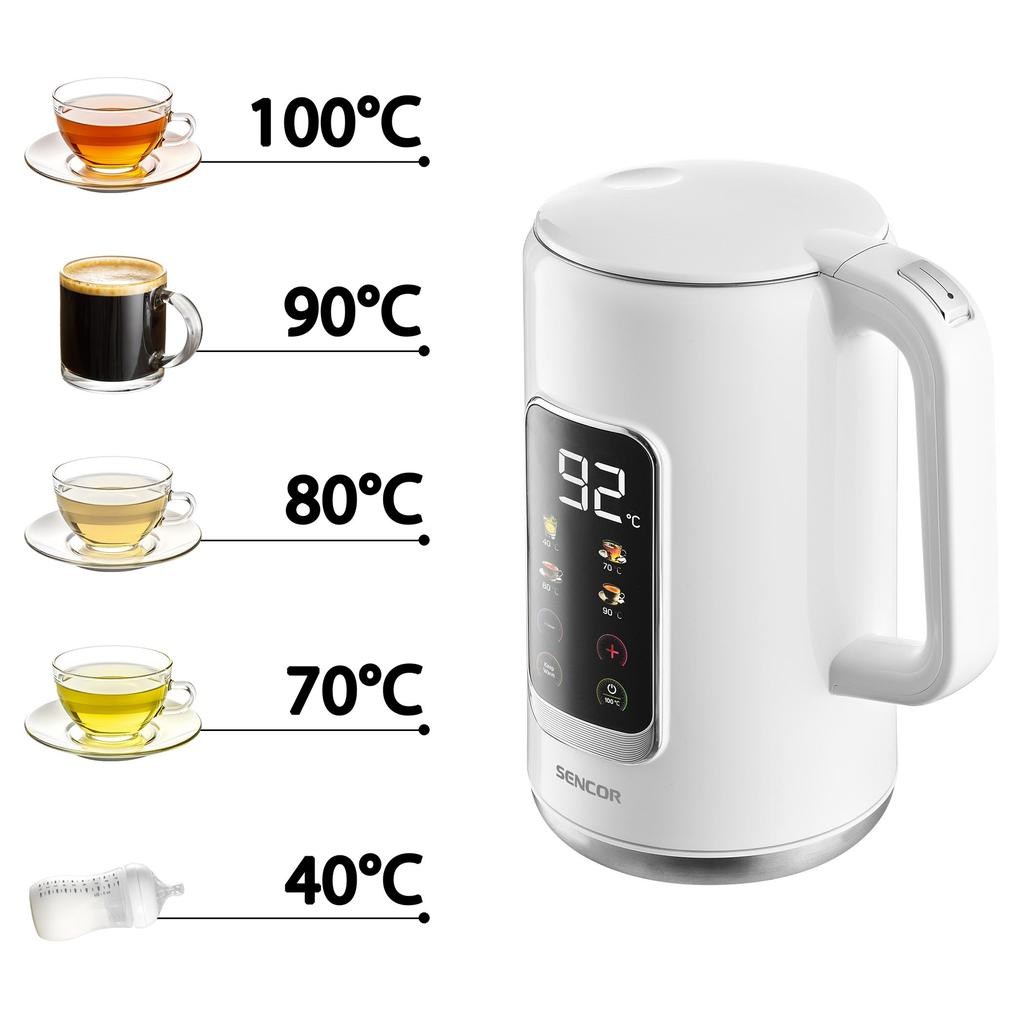 Електрочайник Sencor SWK0950WH - фото 3 Електрочайник Sencor SWK0950WH - фото 3