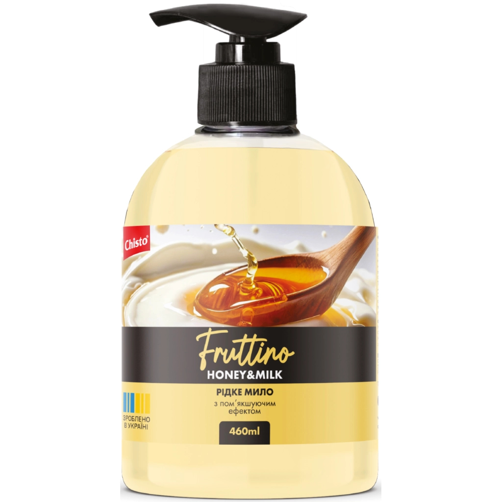 Рідке мило Fruttino Honey & Milk 460 мл (4820204701697) - фото 1