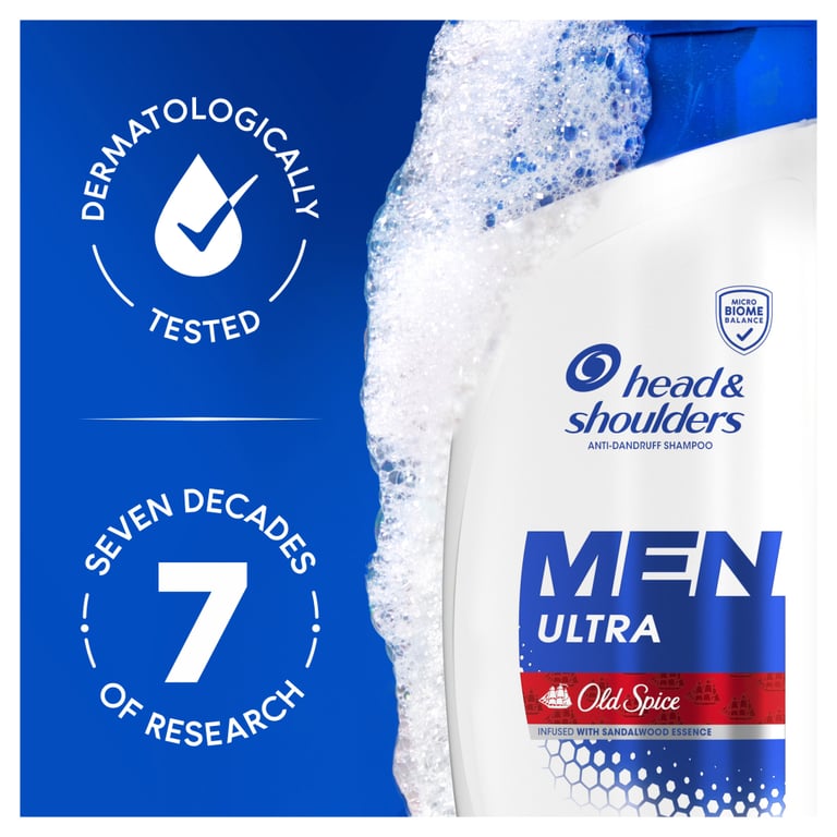 Шампунь Head & Shoulders Men Ultra Проти лупи З ароматом Old Spice 800 мл (8700216658317) - фото 8