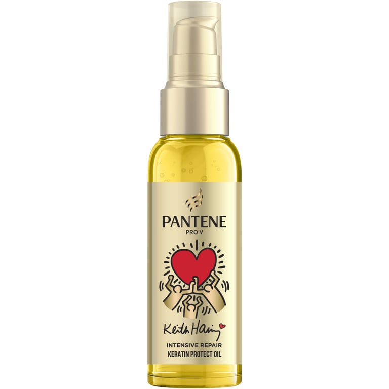 Олія для волосся Pantene Pro-V Keith Haring Artist Edition Інтенсивне відновлення з кератином 100 мл (8700216779210)